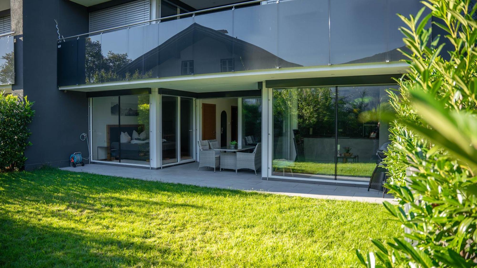 Sonnige Gartenwohnung Fritzens 外观 照片